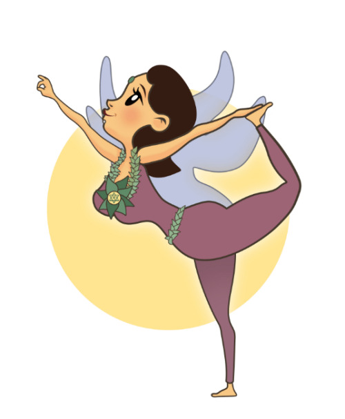 Yoga Fairy Mascot Project